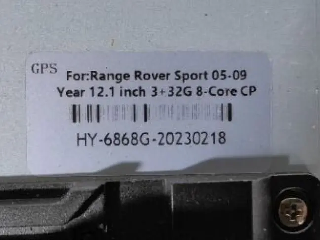 Магнитола Range Rover Sport L320 2005 - 2009
