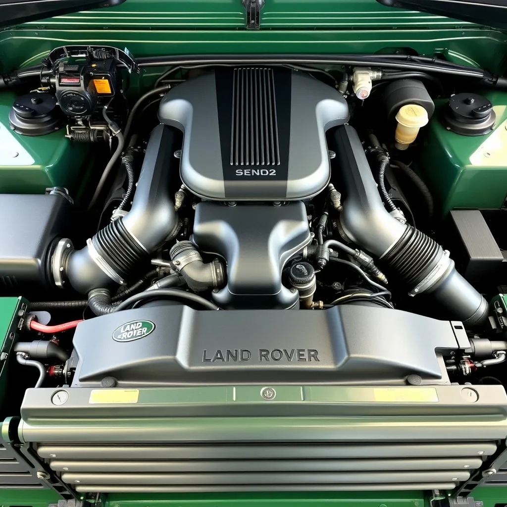 Двигатель V8 Land Rover