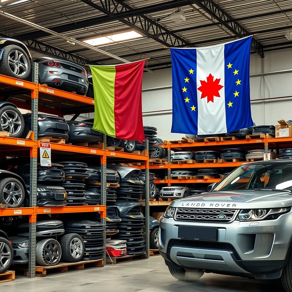 Б/у запчасти Land Rover из Европы и США