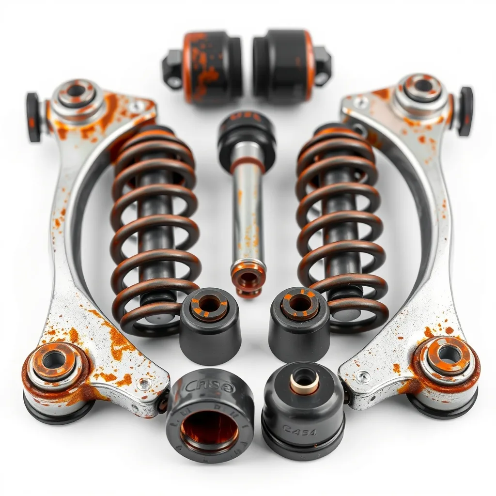 Подвеска Land Rover без коррозии