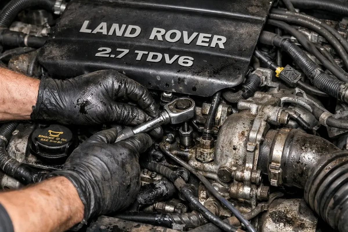 Двигатель 2.7 TDV6 - работа механика