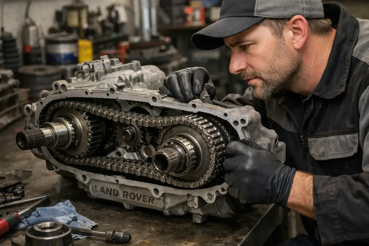 Раздаточная коробка Discovery 3 - осмотр