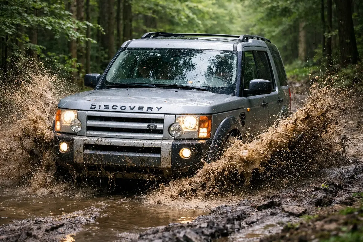 Discovery 3 на бездорожье