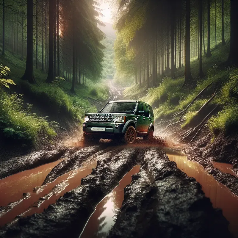 Discovery 3 на бездорожье