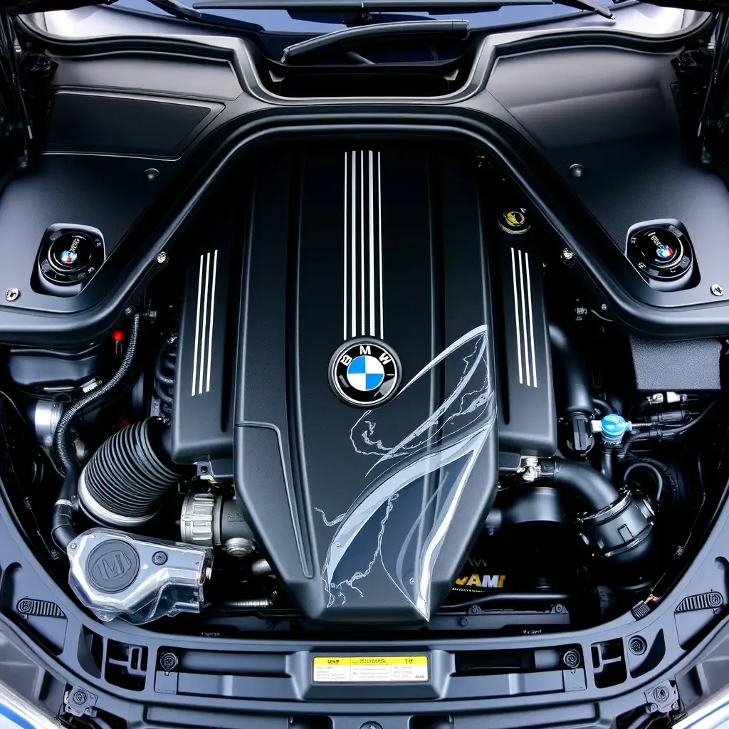 Бензиновый двигатель BMW M62 V8 с системой Vanos