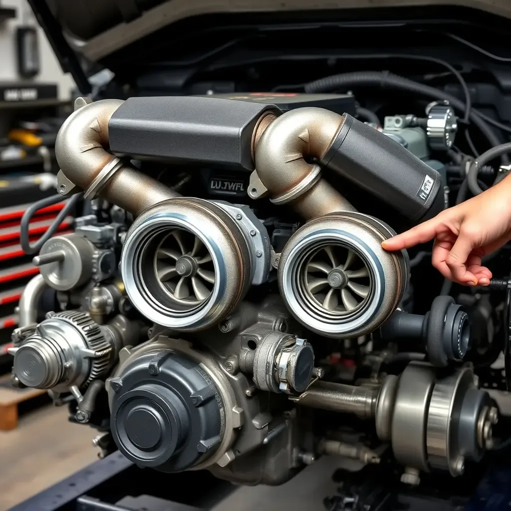 Дизельный двигатель TDV8 с двумя турбинами