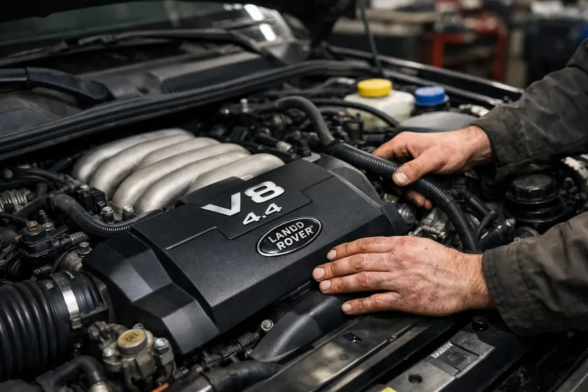 Двигатель V8 4.4 Range Rover Sport