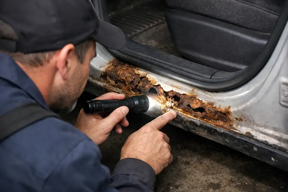 Проверка порогов на коррозию