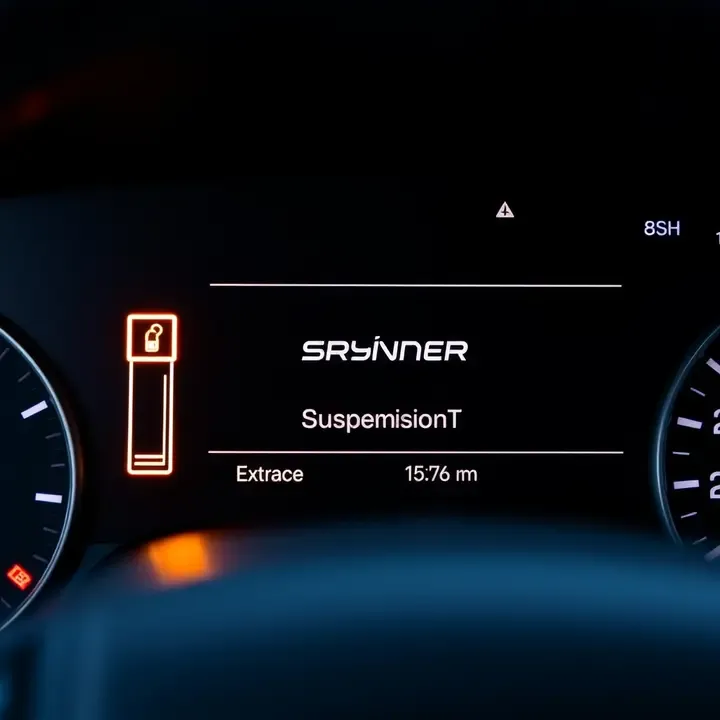 Ошибка Suspension Fault на приборной панели Land Rover