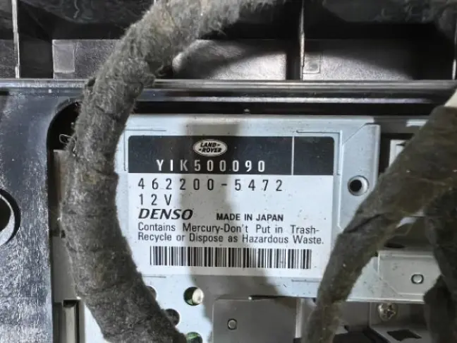 Монитор Range Rover 3 L322 2005-2009: фото #9