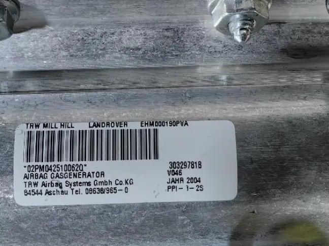 Подушка в торпеду Range Rover 3 L322 2002-2004 M62