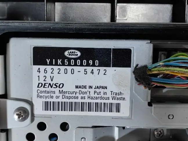 Монитор экран Range Rover 3 L322 2005-2009: фото #8