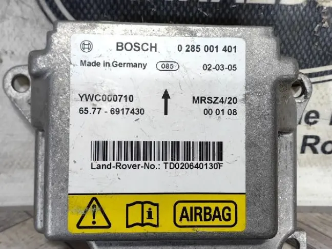 Блок управления AIRBAG Range Rover L322 02-05: фото #2