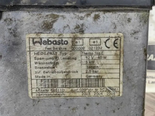 Вебасто Range Rover 3 4.4 M62 2002-2005