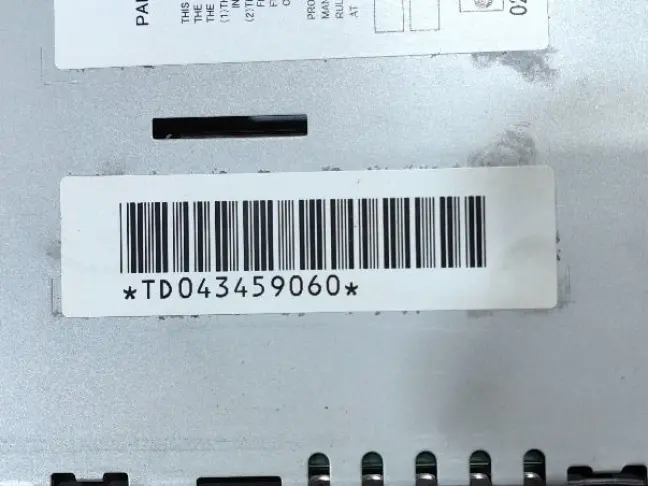 Блок управления магнитолой Range Rover L322 07-12