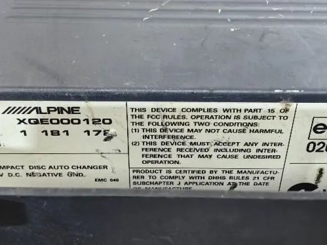 Ченджер компакт дисков Range Rover L322 02-04