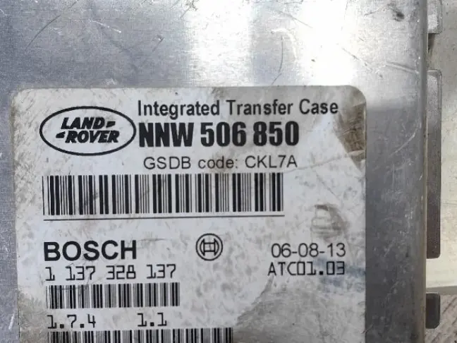 ЭБУ раздаточной коробкой Range Rover L322 05-09