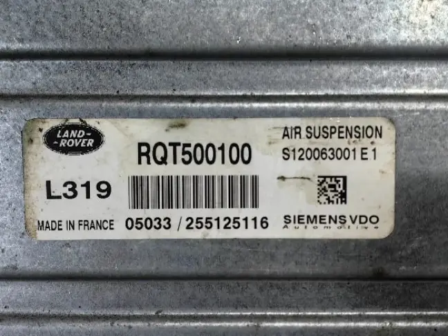 Блок управления подвеской DISCOVERY 3 L319 05-09