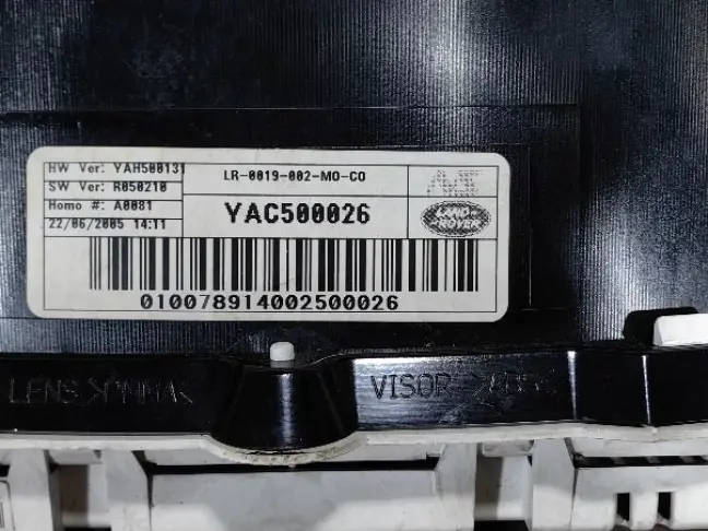 Панель приборов Land Rover DISCOVERY 3 L319 05-09