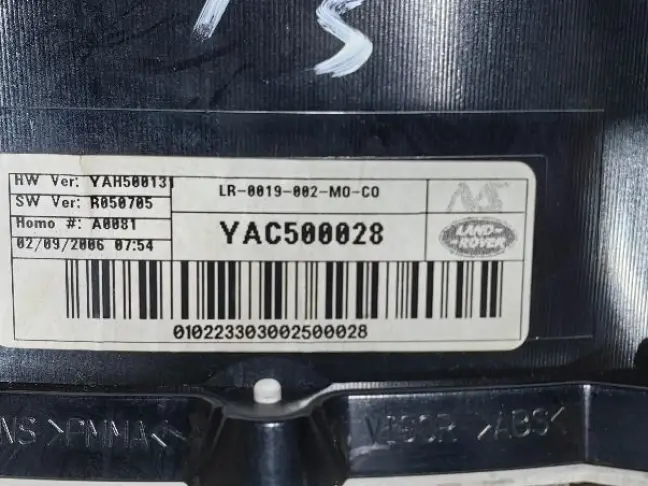 Панель приборов Land Rover DISCOVERY 3 L319 05-09