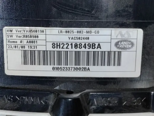 Блоки комплект  DISCOVERY 3 L319 05-09 2.7 EU4