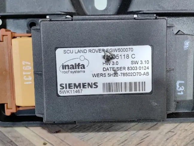 Люк в сборе электрический DISCOVERY 3/4 L319