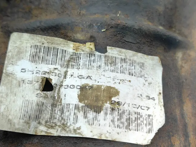 Редуктор передний Land Rover Sport L320 3.54