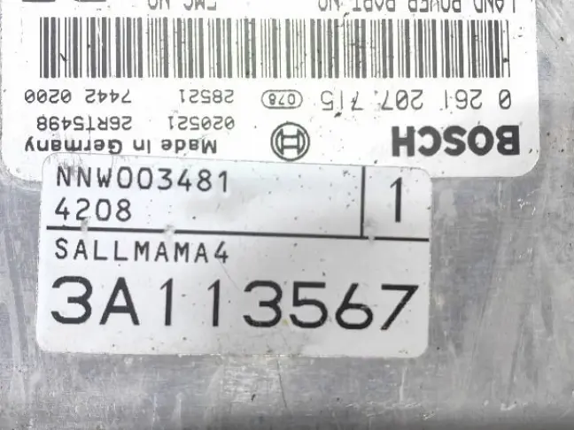 Блок управления ДВС Range Rover 3 L322 02-05 M62