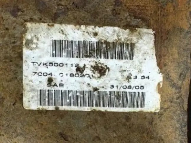 Редуктор заднего моста Land Rover 3.54