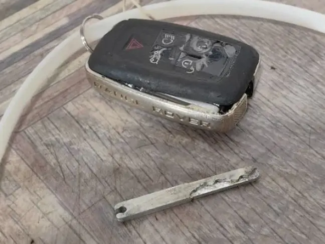 Ключ с личинкой в дверь Range Rover L322 09-12