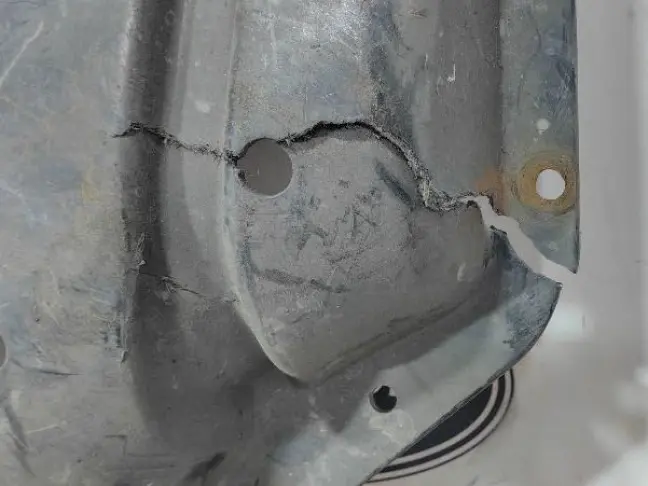 Защита пыльник радиатора Range Rover L322 02-12