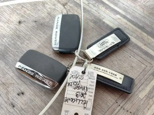 Ключ зажигания комплект Range Rover 4 L405 5.0