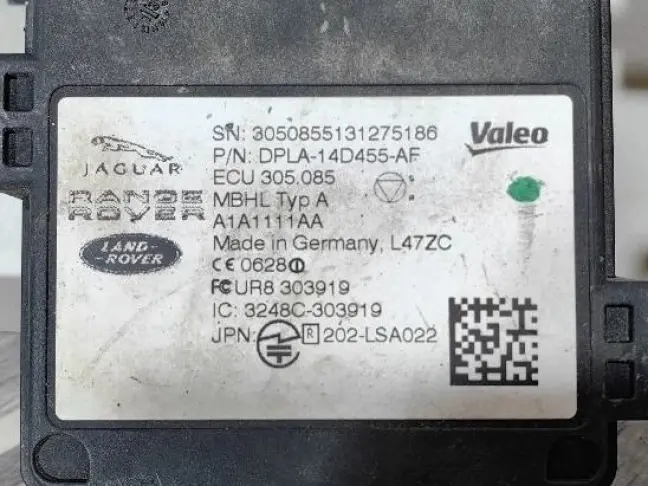 Датчик слепых зон с проводкой Range Rover 4 l405