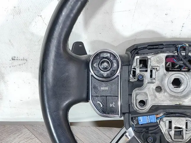 Руль темное дерево обогрев Range Rover 4 L405