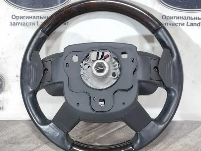 Руль темное дерево обогрев Range Rover 4 L405