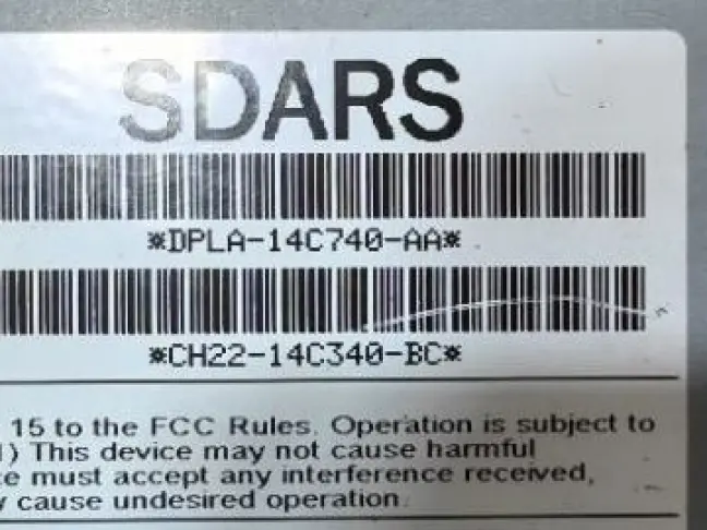 Блок управления радиоприемником Range Rover 4 L405