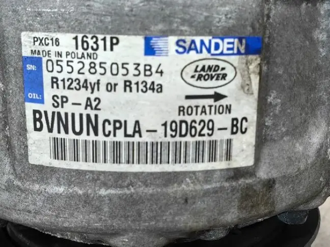Компрессор кондиционера Range Rover 4 L405 5.0