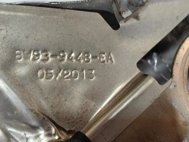 Термозащита коллектора Range Rover 4 L405 5.0