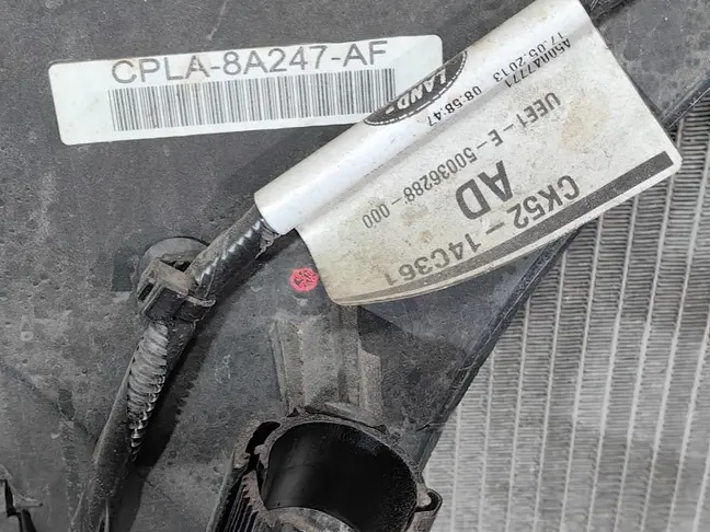 Кассета радиаторов Range Rover 4 L405 5.0 508PS