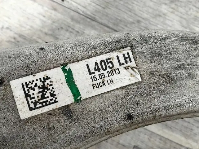 Рычаг передний верхний левый Range Rover 4 L405