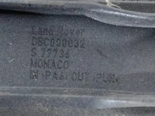 Молдинг крыши левый Range Rover L322 02-12