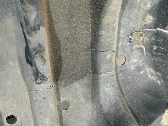 Защита пыльник радиатора Range Rover L322 02-12