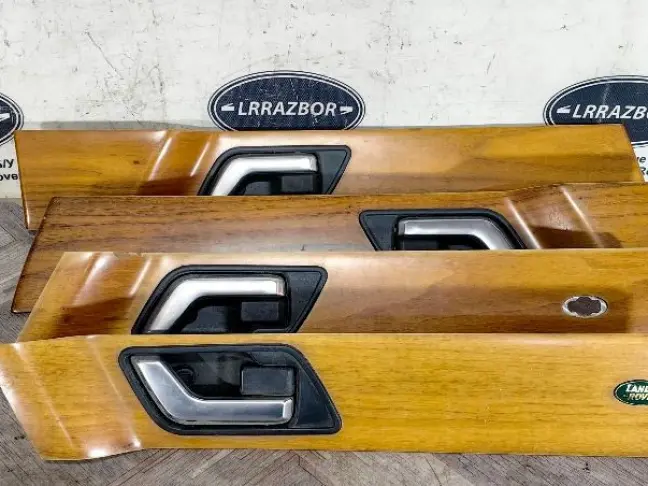 Вставки дерево в карты комплект Range Rover L320