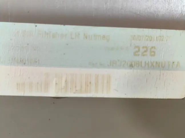 Накладка порога комплект Range Rover Sport L320