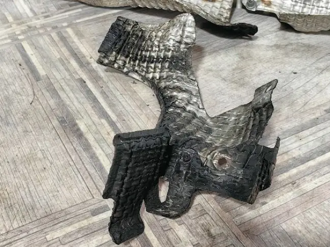 Термозащита коллектора Range Rover Sport 3.0 L320