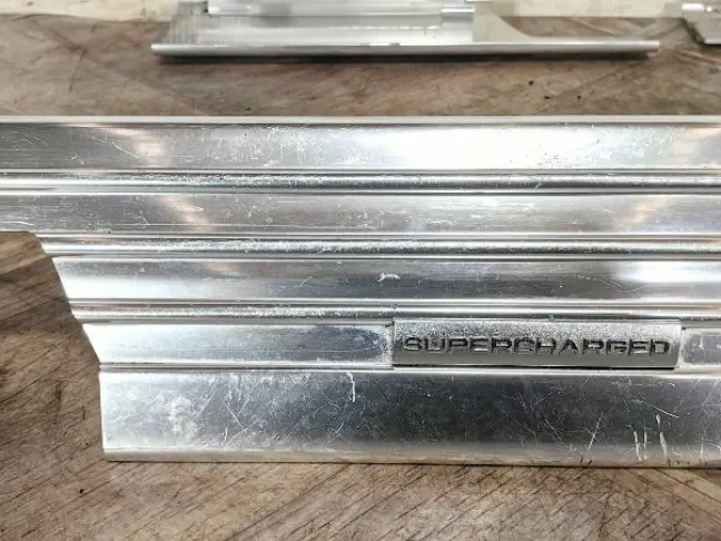 Молдинг порогов салонный Range Rover L322