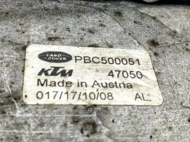 Радиатор АКПП Range Rover Sport L320 4.2