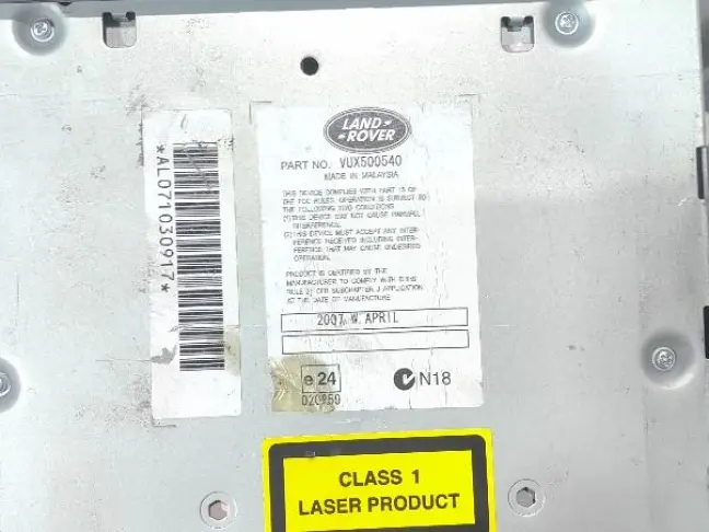 Магнитола Range Rover Sport L320 2005 - 2009: фото #8