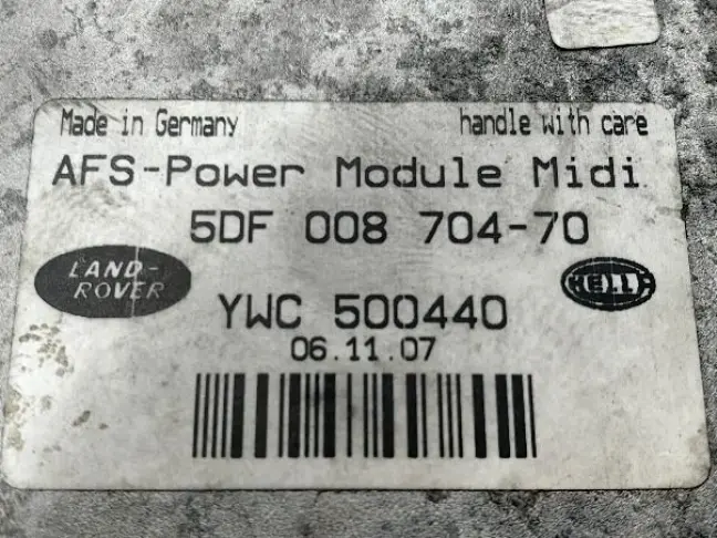 Блок управления адаптивом Range Rover Sport L320