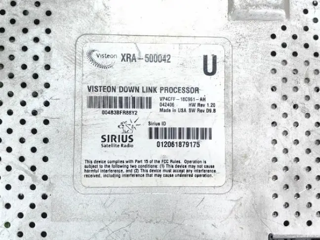 Блок радио Range Rover Sport L320 05-09